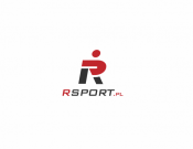 Projekt graficzny, nazwa firmy, tworzenie logo firm Logo firmy sporotwej RSPORT - versions