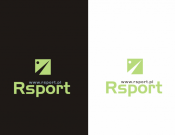 Projekt graficzny, nazwa firmy, tworzenie logo firm Logo firmy sporotwej RSPORT - malarz
