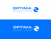Projekt graficzny, nazwa firmy, tworzenie logo firm Logo dla produktu - regały Optima - malarz