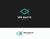 Projekt graficzny, nazwa firmy, tworzenie logo firm Logo dla firmy rybackiej - p.design