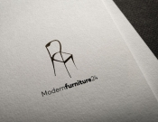 Projekt graficzny, nazwa firmy, tworzenie logo firm Logo sklepu z meblami - p.design