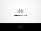 Projekt graficzny, nazwa firmy, tworzenie logo firm Logo sklepu z meblami - p.design