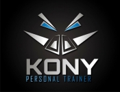 Projekt graficzny, nazwa firmy, tworzenie logo firm Logo dla trenera personalnego - kingu