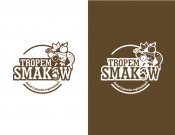Projekt graficzny, nazwa firmy, tworzenie logo firm Logo dla sklepu TROPEM SMAKÓW  - romero