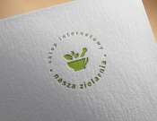 Projekt graficzny, nazwa firmy, tworzenie logo firm LOGO NASZA ZIELARNIA  - lyset