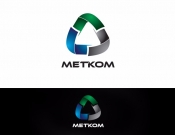 Projekt graficzny, nazwa firmy, tworzenie logo firm Nowe logo dla firmy METKOM - calmant