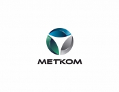 Projekt graficzny, nazwa firmy, tworzenie logo firm Nowe logo dla firmy METKOM - calmant
