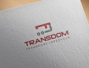 Projekt graficzny, nazwa firmy, tworzenie logo firm Logo- firma transportowa TRANSDOM - feim