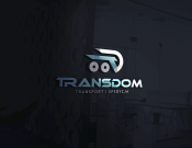 Projekt graficzny, nazwa firmy, tworzenie logo firm Logo- firma transportowa TRANSDOM - webska