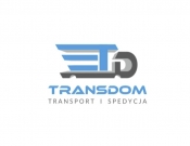 Projekt graficzny, nazwa firmy, tworzenie logo firm Logo- firma transportowa TRANSDOM - AMStudio