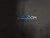Projekt graficzny, nazwa firmy, tworzenie logo firm Logo- firma transportowa TRANSDOM - absdesign