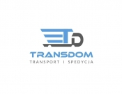 Projekt graficzny, nazwa firmy, tworzenie logo firm Logo- firma transportowa TRANSDOM - AMStudio