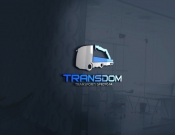 Projekt graficzny, nazwa firmy, tworzenie logo firm Logo- firma transportowa TRANSDOM - bns1