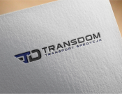 Projekt graficzny, nazwa firmy, tworzenie logo firm Logo- firma transportowa TRANSDOM - lyset