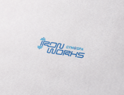 Projekt graficzny, nazwa firmy, tworzenie logo firm Logo dla siłowni 'IronWorks Gym' - artoorcik