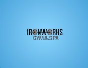 Projekt graficzny, nazwa firmy, tworzenie logo firm Logo dla siłowni 'IronWorks Gym' - 7thDesigners