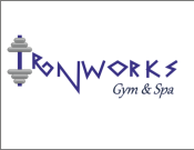 Projekt graficzny, nazwa firmy, tworzenie logo firm Logo dla siłowni 'IronWorks Gym' - marcin7s