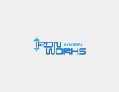 Projekt graficzny, nazwa firmy, tworzenie logo firm Logo dla siłowni 'IronWorks Gym' - artoorcik