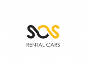 Projekt graficzny, nazwa firmy, tworzenie logo firm SOS RENTAL CARS wypożyczalnia aut - arked