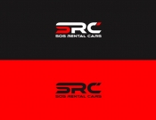 Projekt graficzny, nazwa firmy, tworzenie logo firm SOS RENTAL CARS wypożyczalnia aut - ADesigne
