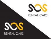 Projekt graficzny, nazwa firmy, tworzenie logo firm SOS RENTAL CARS wypożyczalnia aut - arked