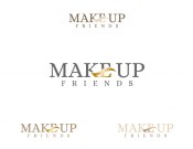 Projekt graficzny, nazwa firmy, tworzenie logo firm Sklep z kosmetykami Make- Up Friends - myConcepT
