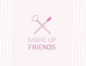 Projekt graficzny, nazwa firmy, tworzenie logo firm Sklep z kosmetykami Make- Up Friends - monografia