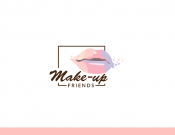 Projekt graficzny, nazwa firmy, tworzenie logo firm Sklep z kosmetykami Make- Up Friends - @LogoDesign