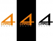 Projekt graficzny, nazwa firmy, tworzenie logo firm Nowe logo dla 4cars - części do aut - kotarska