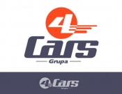 Projekt graficzny, nazwa firmy, tworzenie logo firm Nowe logo dla 4cars - części do aut - timur