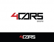 Projekt graficzny, nazwa firmy, tworzenie logo firm Nowe logo dla 4cars - części do aut - p.design