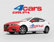 Projekt graficzny, nazwa firmy, tworzenie logo firm Nowe logo dla 4cars - części do aut - swawolnykucharz