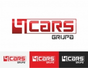 Projekt graficzny, nazwa firmy, tworzenie logo firm Nowe logo dla 4cars - części do aut - grafikmm