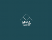 Projekt graficzny, nazwa firmy, tworzenie logo firm Mała Finlandia - luksusowe domki - malarz