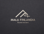 Projekt graficzny, nazwa firmy, tworzenie logo firm Mała Finlandia - luksusowe domki - sansey