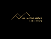 Projekt graficzny, nazwa firmy, tworzenie logo firm Mała Finlandia - luksusowe domki - anow