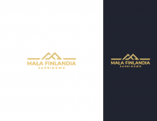 Projekt graficzny, nazwa firmy, tworzenie logo firm Mała Finlandia - luksusowe domki - absdesign