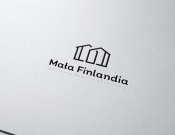 Projekt graficzny, nazwa firmy, tworzenie logo firm Mała Finlandia - luksusowe domki - Butryk