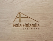 Projekt graficzny, nazwa firmy, tworzenie logo firm Mała Finlandia - luksusowe domki - Studio Kreatywne