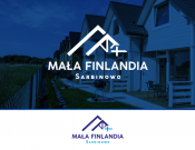Projekt graficzny, nazwa firmy, tworzenie logo firm Mała Finlandia - luksusowe domki - sansey