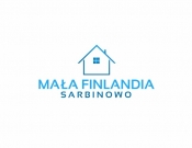 Projekt graficzny, nazwa firmy, tworzenie logo firm Mała Finlandia - luksusowe domki - TurkusArt