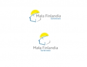 Projekt graficzny, nazwa firmy, tworzenie logo firm Mała Finlandia - luksusowe domki - Agentur77