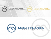 Projekt graficzny, nazwa firmy, tworzenie logo firm Mała Finlandia - luksusowe domki - tyna