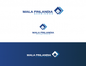 Projekt graficzny, nazwa firmy, tworzenie logo firm Mała Finlandia - luksusowe domki - Quavol