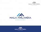 Projekt graficzny, nazwa firmy, tworzenie logo firm Mała Finlandia - luksusowe domki - stone