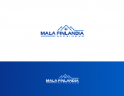 Projekt graficzny, nazwa firmy, tworzenie logo firm Mała Finlandia - luksusowe domki - Quavol