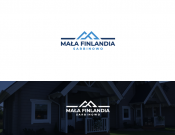 Projekt graficzny, nazwa firmy, tworzenie logo firm Mała Finlandia - luksusowe domki - absdesign