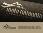 Projekt graficzny, nazwa firmy, tworzenie logo firm Mała Finlandia - luksusowe domki - timur