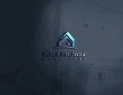 Projekt graficzny, nazwa firmy, tworzenie logo firm Mała Finlandia - luksusowe domki - P4vision