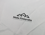 Projekt graficzny, nazwa firmy, tworzenie logo firm Mała Finlandia - luksusowe domki - Butryk